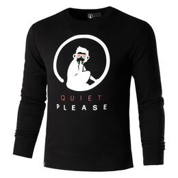 Tenisové Oblečení Quiet Please Advantage Logo Sweatshirt